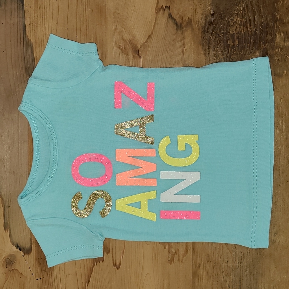 Carter's 3m t-shirt AMAZING Teal